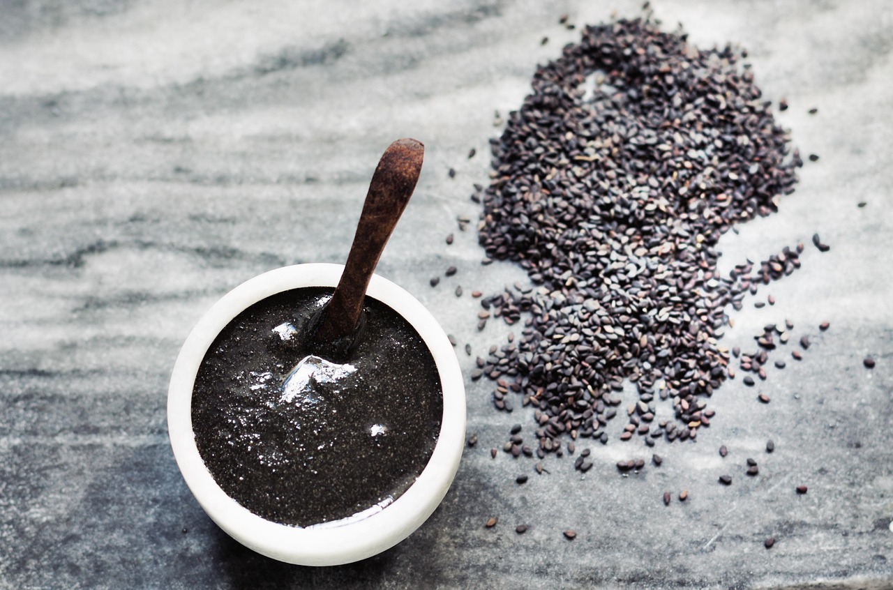 GERGELIM PRETO INDIANO IMP KG.