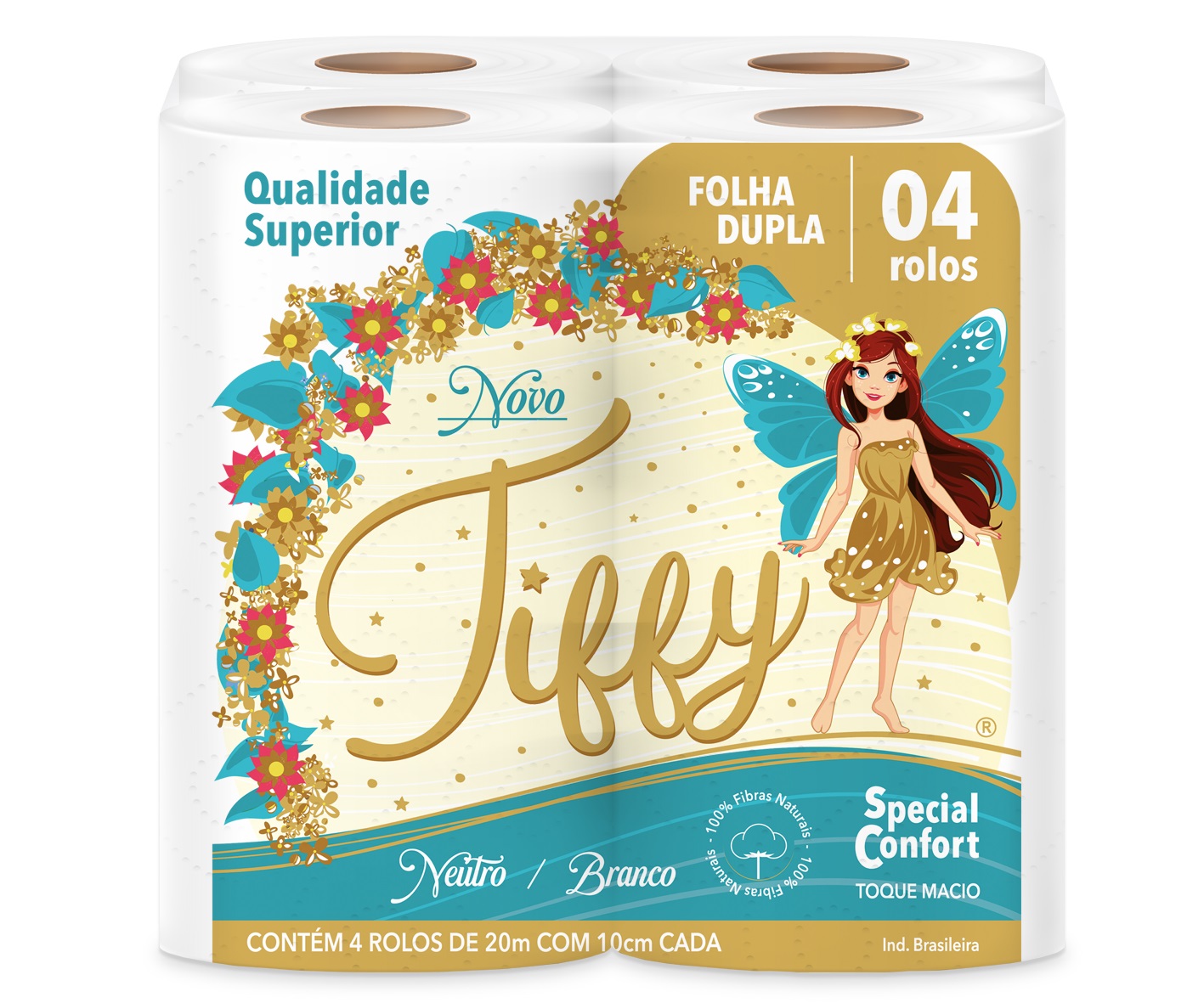 PAPEL HIG TIFFY F DUPLA 20MT 4UN