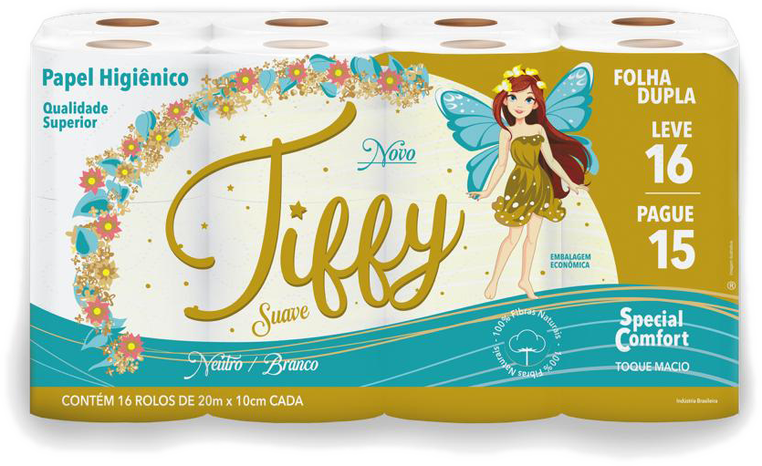 PAPEL HIG TIFFY F DUPLA 20MT L16 PG15