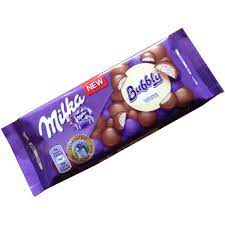 MILKA BUBBLY ALPINE MILK 90G