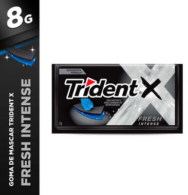 CHICLE TRIDENT X SENSES 8G