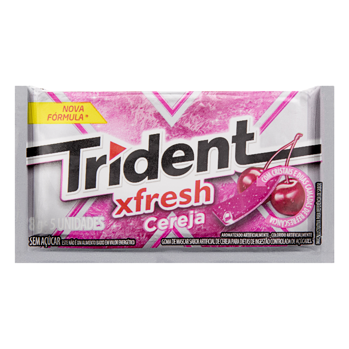 TRIDENT XFRESH CEREJA 8G