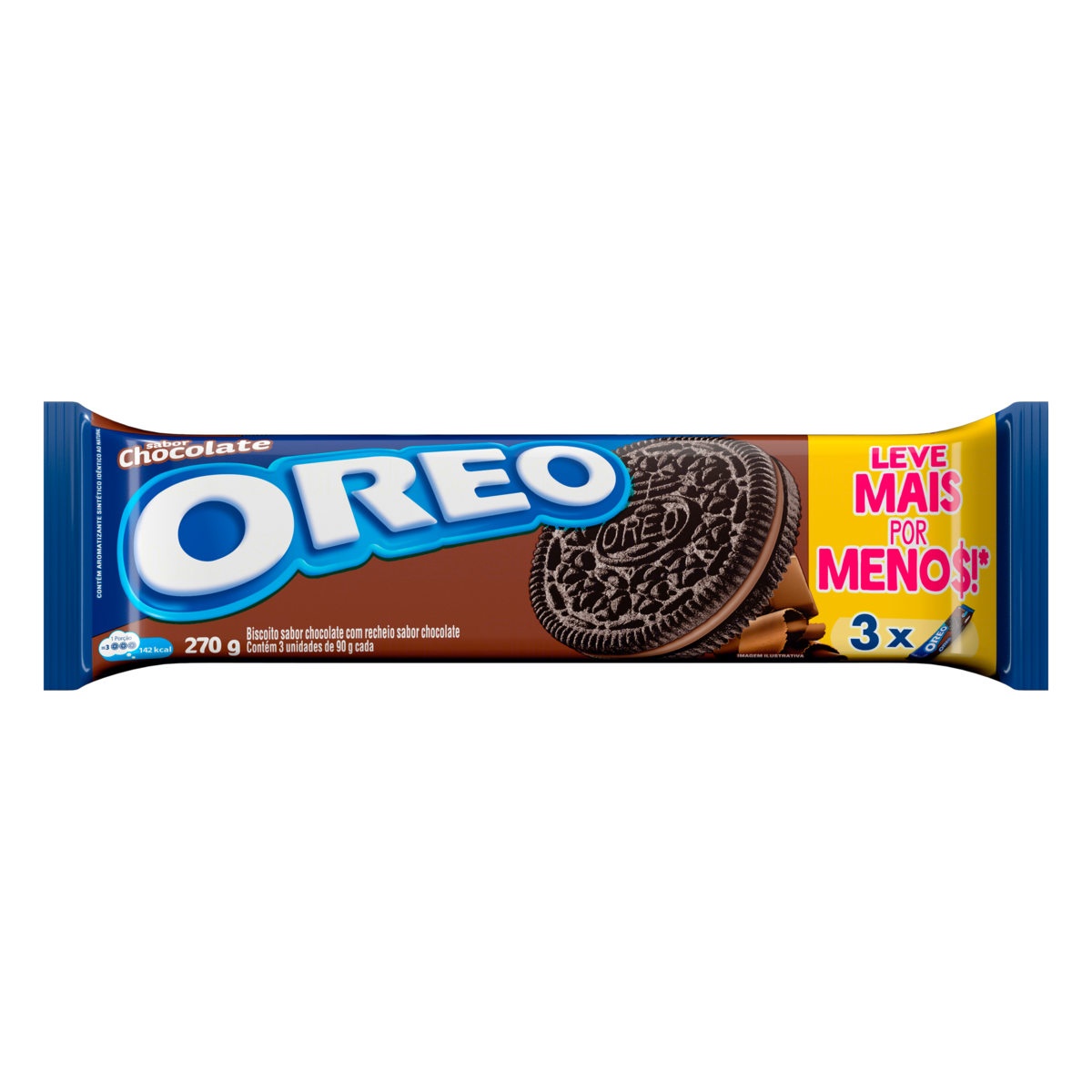 BISC. RECH. OREO CHOCOLATE 270