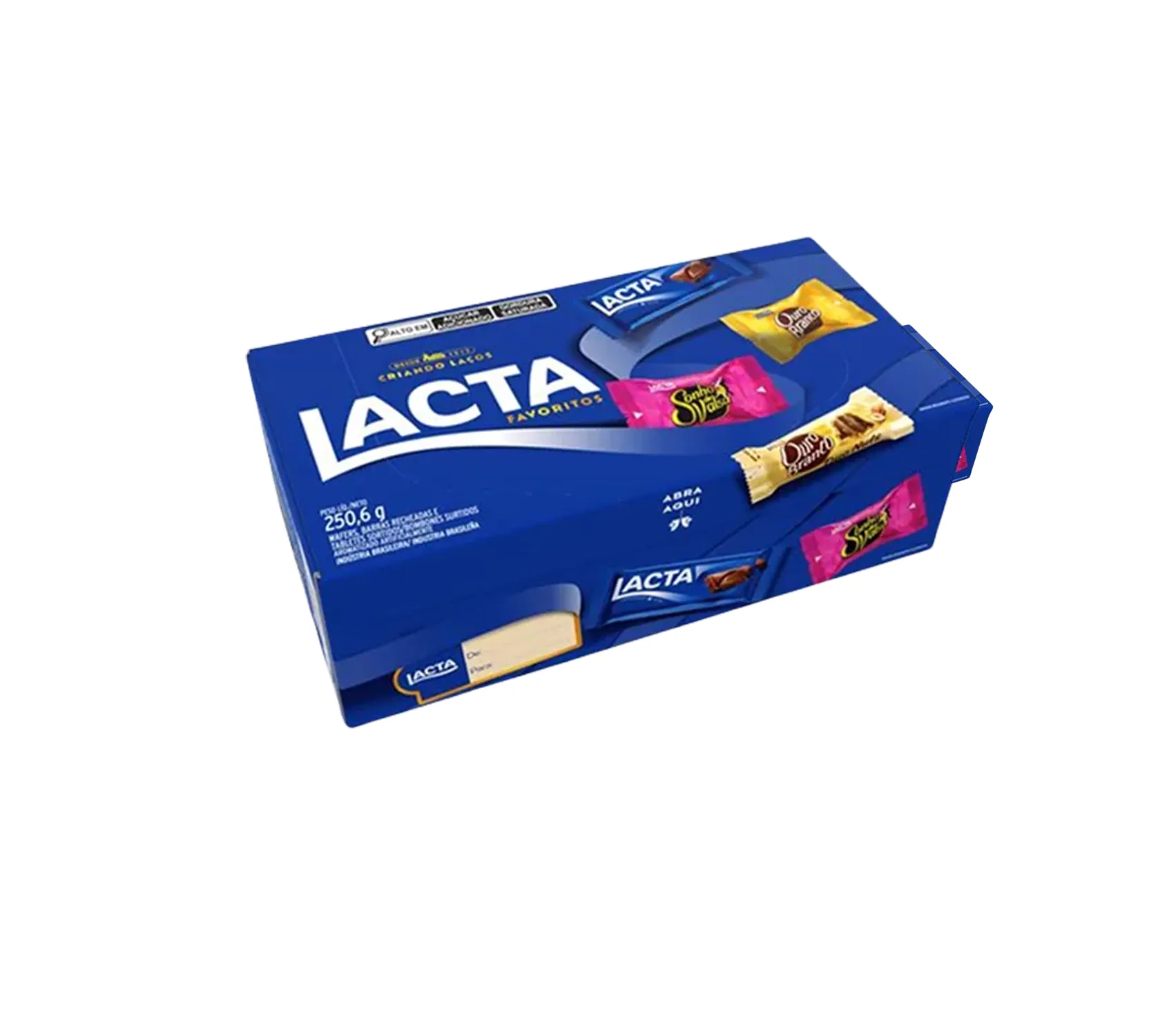 BOMBOM LACTA FAVORITOS 250,6G