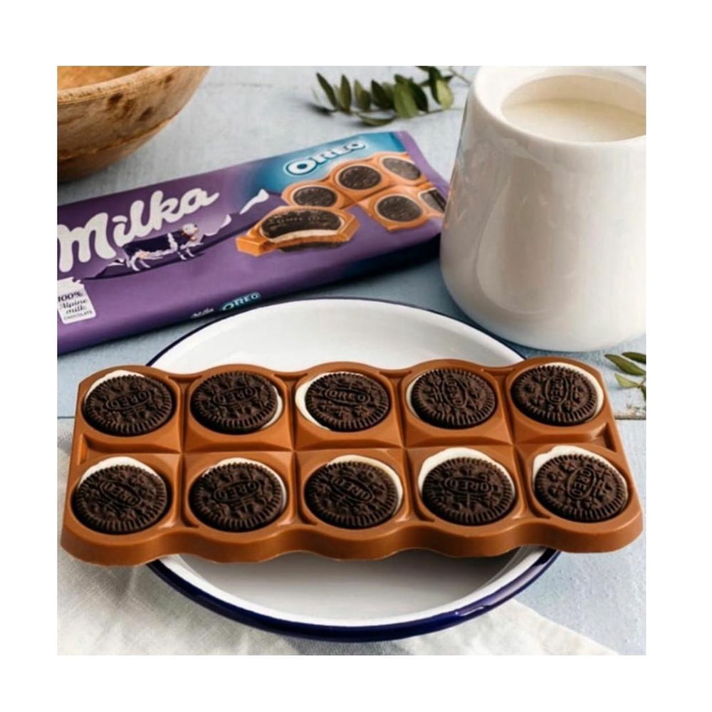 CHOC OREO SANDWICH 92G MILKA