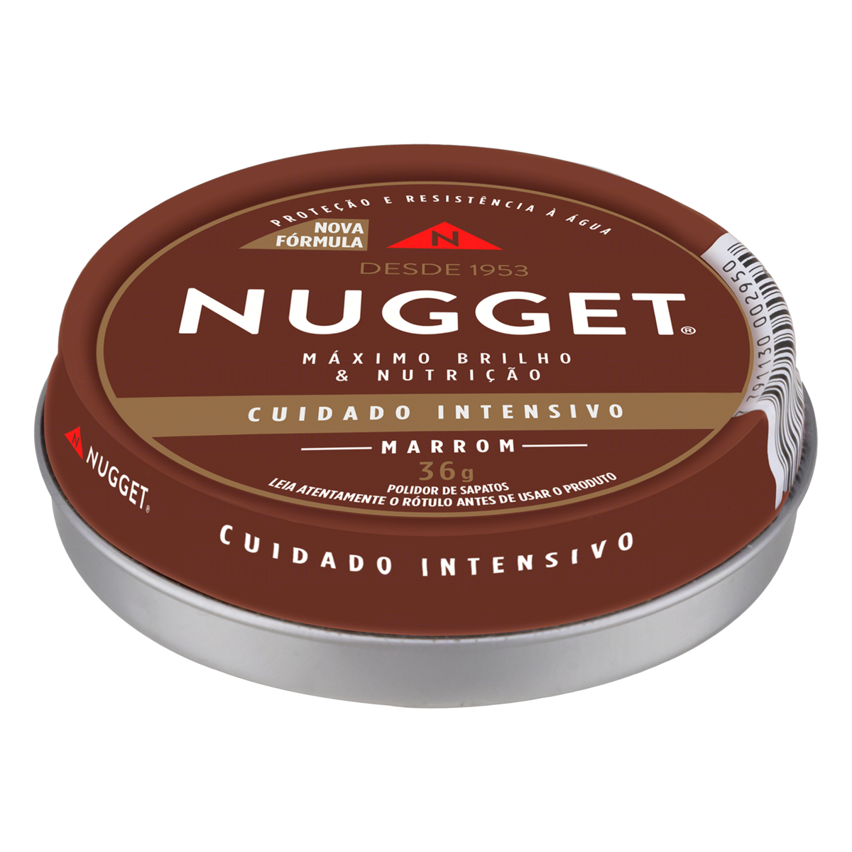 PASTA P/ CALCADOS NUGGET MARROM 36G