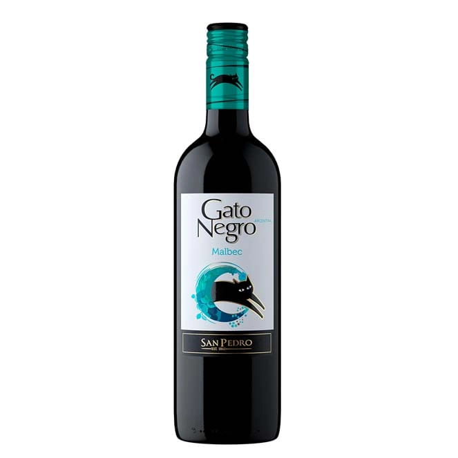 BEB VINHO GATO NEGRO MALBEC 750ML