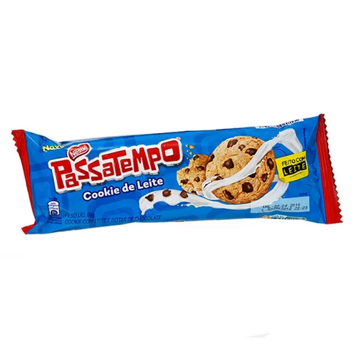 PASSATEMPO COOKIE GOTAS CHOC 60G