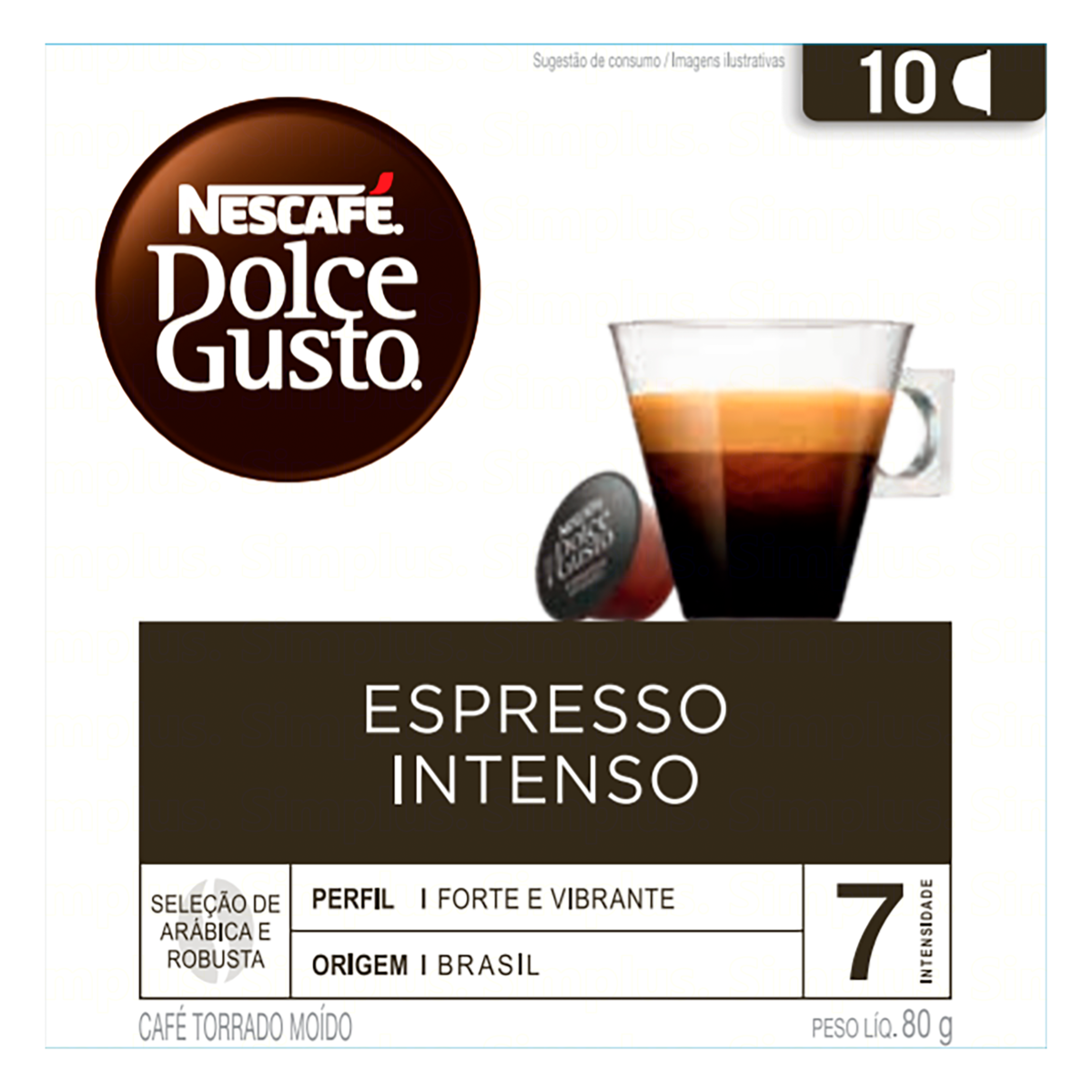 CAPSULA DOLCE GUSTO INTENSO C/10