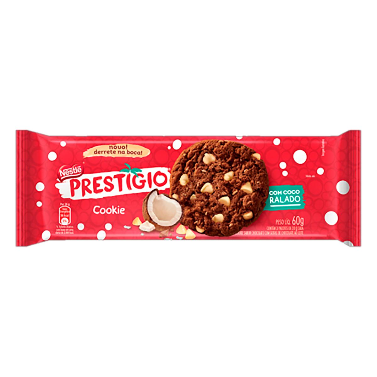 PRESTIGIO COOKIECHOC GOTASCHOC 60G