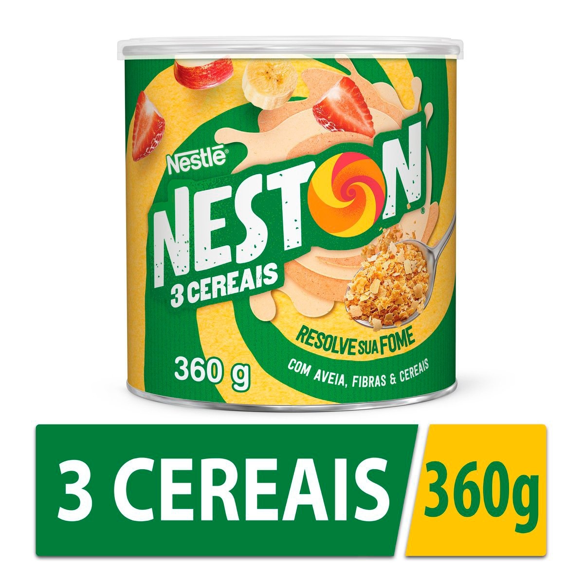 NESTON 3 CEREAIS LATA 360G