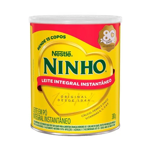LEITE PO NINHO INT.INSTANTANEO LATA 380G