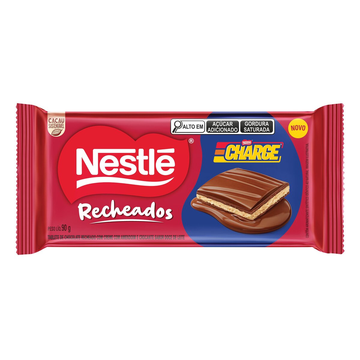 CHOC RECHEADO NESTLE CHARGE 90