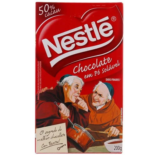 NESTLE CHOC EM PO SOLUVEL 200G DOIS FRADES