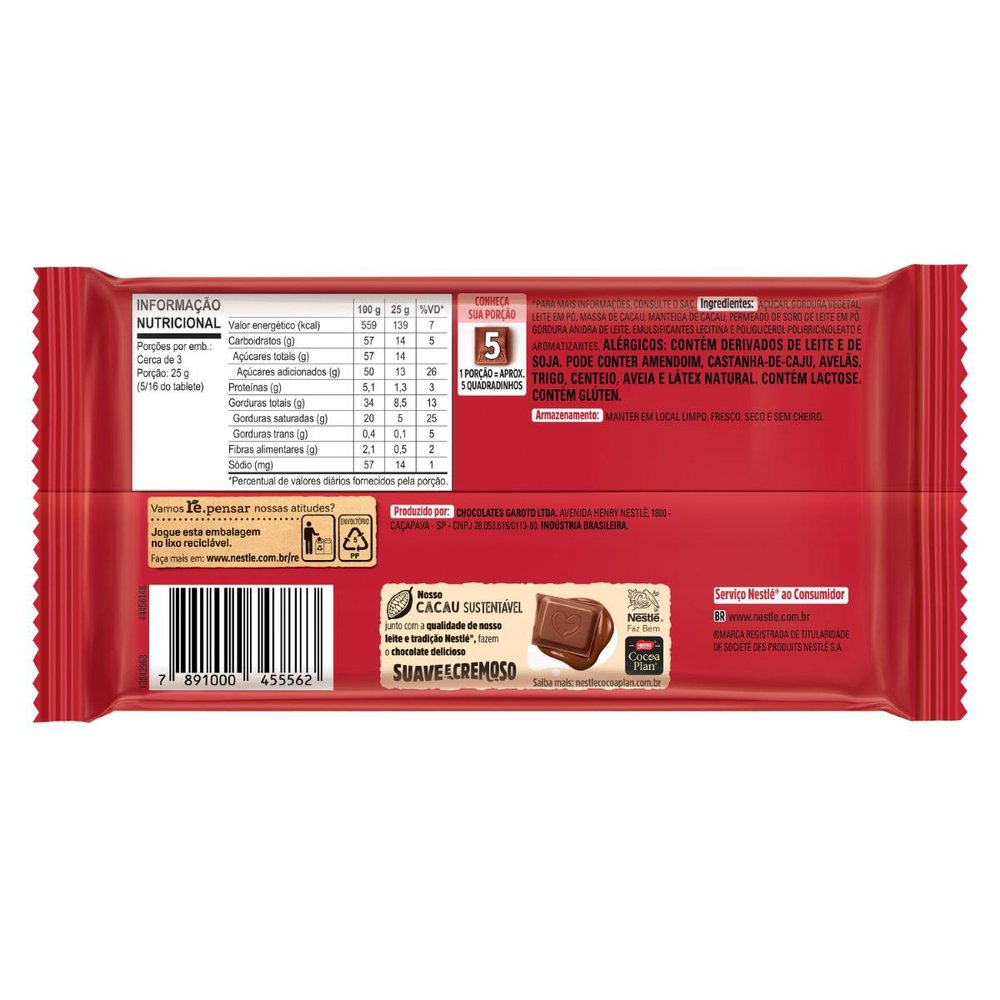 CHOC SUFLAIR 80G NESTLE