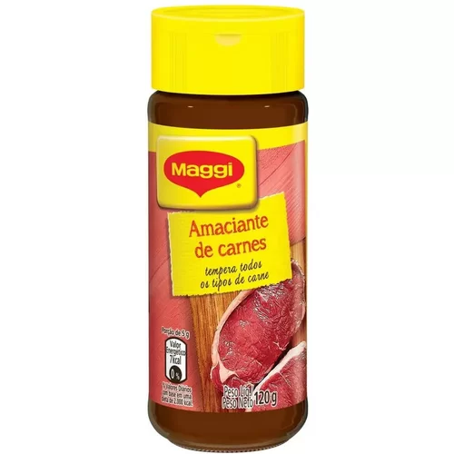 AMACIANTE MAGGI CAR C/TEMPERO 120G