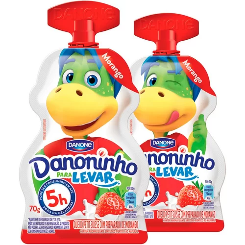 DANONINHO PRA LEVAR MORANGO 70G