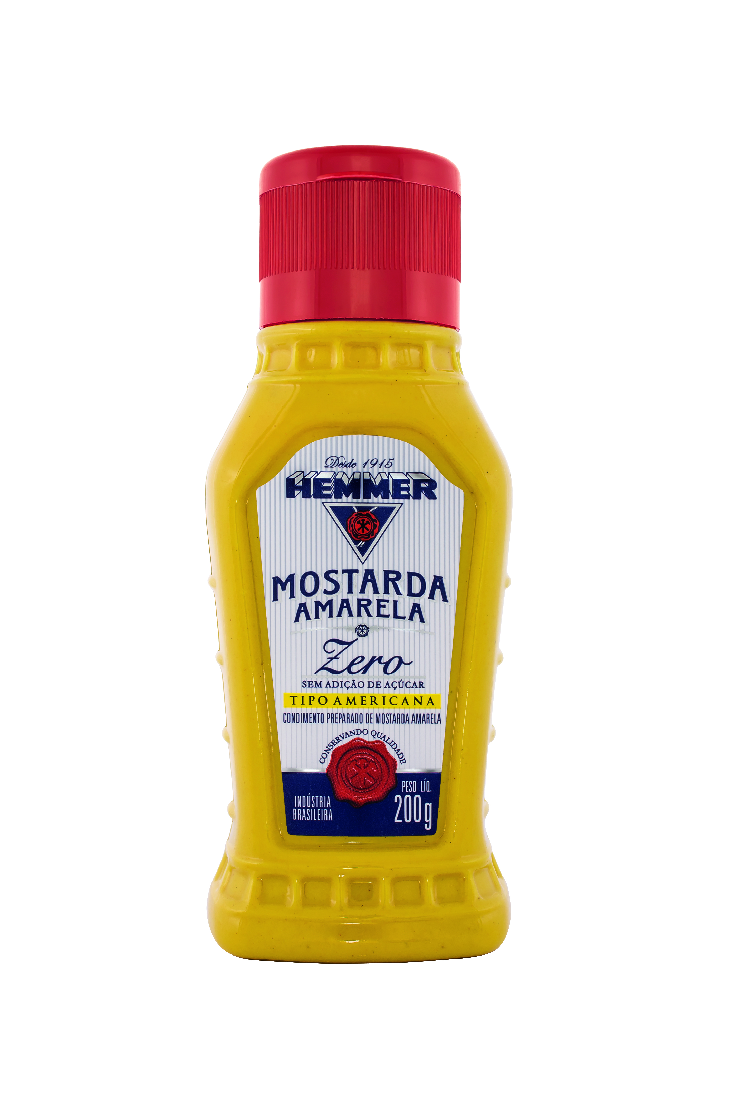 MOSTARDA AMARELA ZERO HEMMER BG 200G