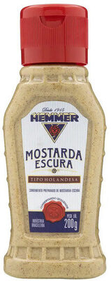 MOSTARDA ESCURA HEMMER BG 200G