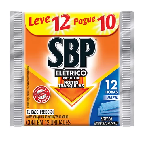 INSET SBP ELET 12HOR.REFIL