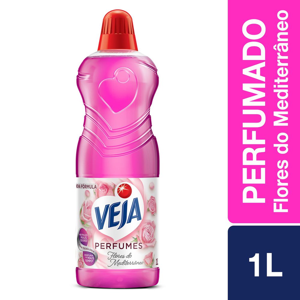 LIMP PERF VEJA FLORES MEDIT 1L