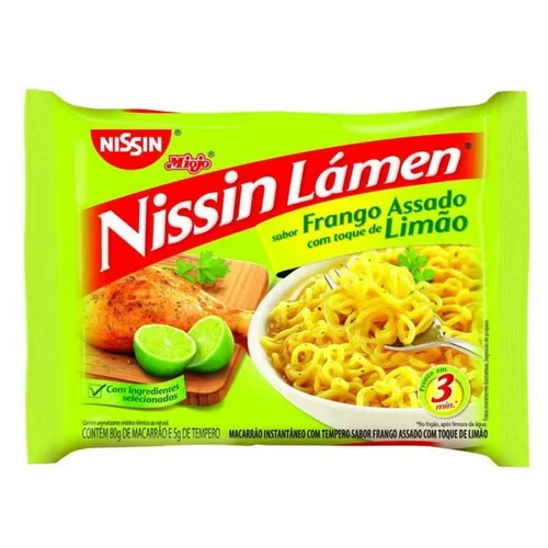 NISSIN LAMEN MISTA FRANGO ASS/LIMAO 85G