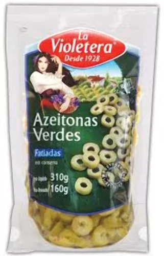 AZEITONA VERDE LA VIOLETERA FAT SAC 120G