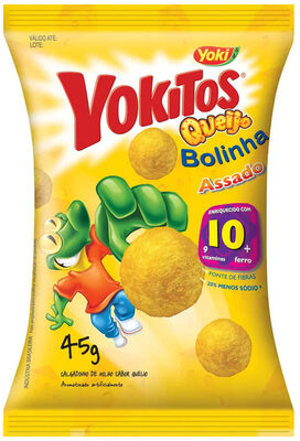 SALG YOKITOS 45G BOLINHA QUEIJO