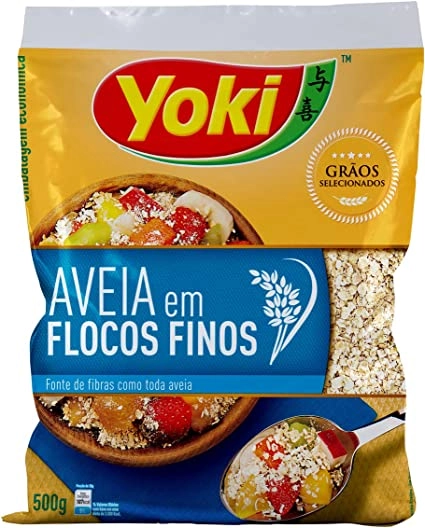 AVEIA FLOCOS FINOS YOKI 500G