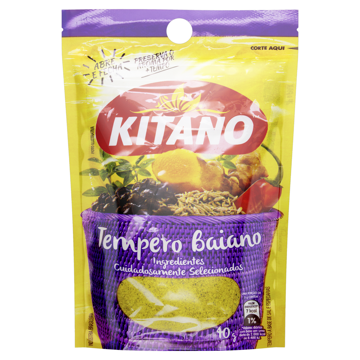 TEMPERO BAIANO KITAN 40G