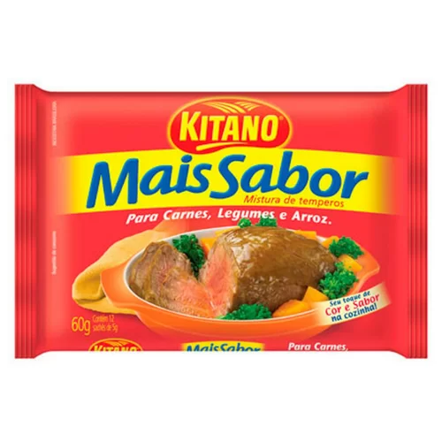 TEMP MAIS SABOR KITANO 60GR CARNES
