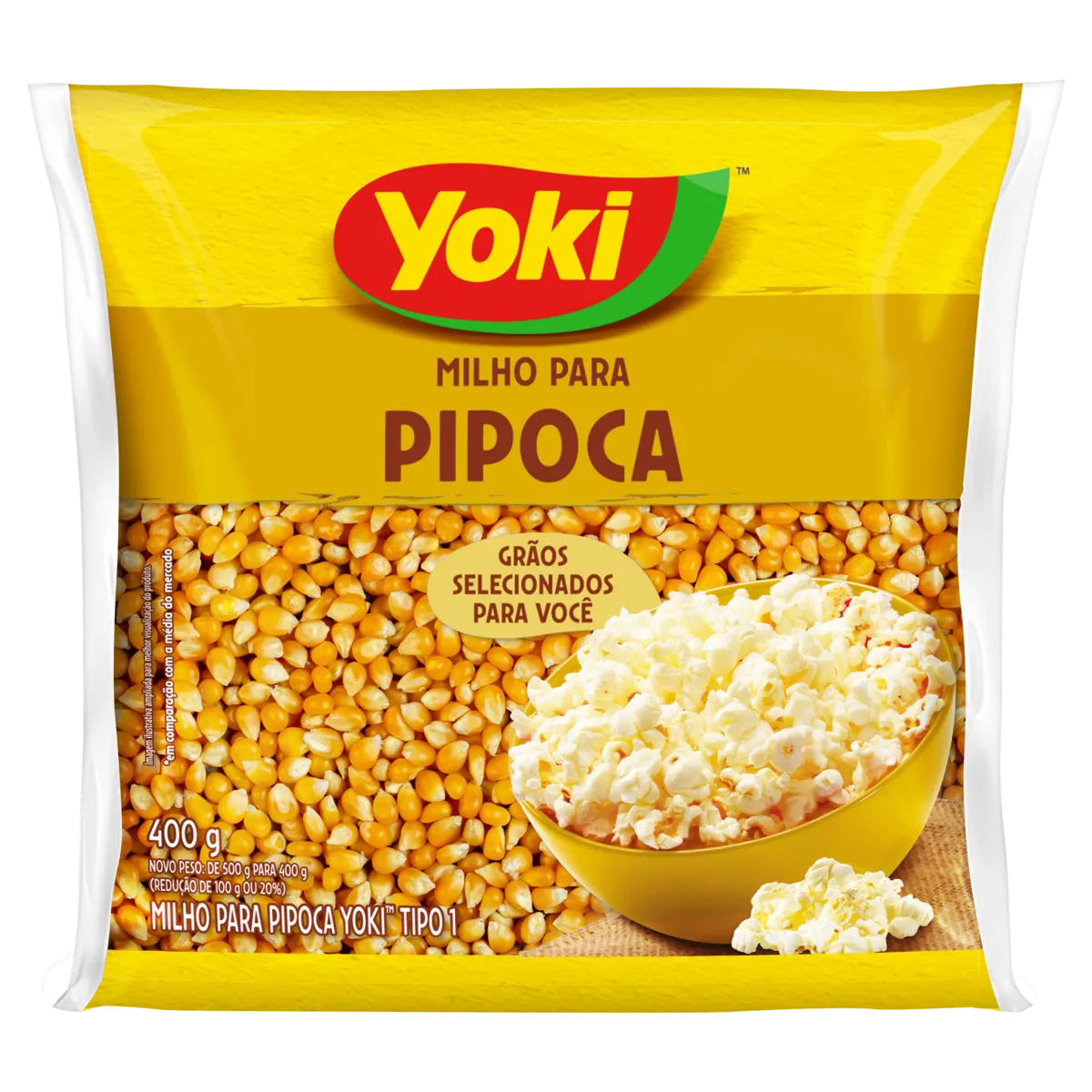 MILHO PIPOCA YOKI 400G