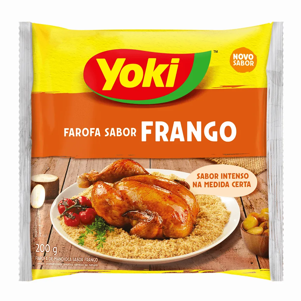 FAROFA YOKI 200G MANDIOCA FRAN