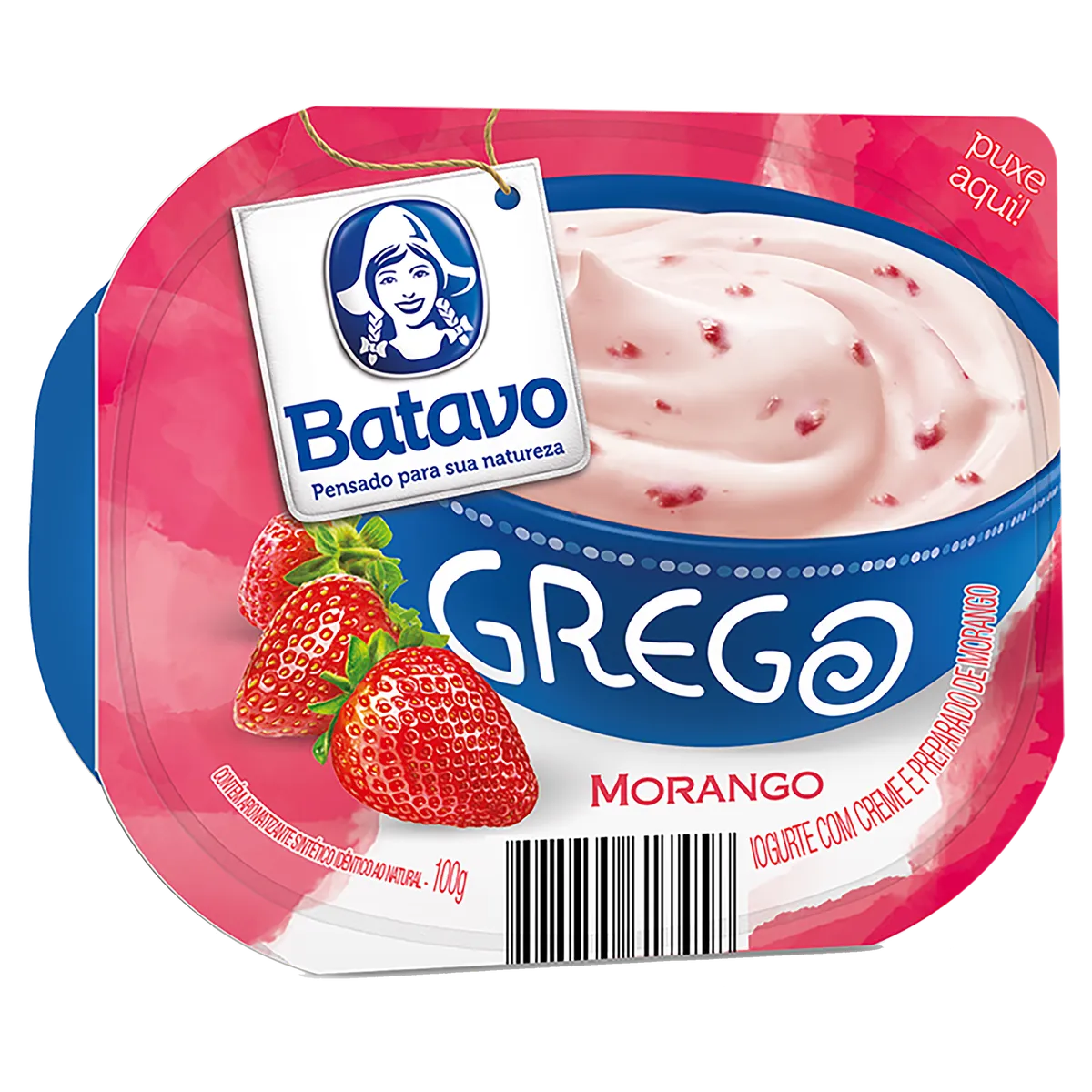 IOGURTE GREGO MORANGO 100G