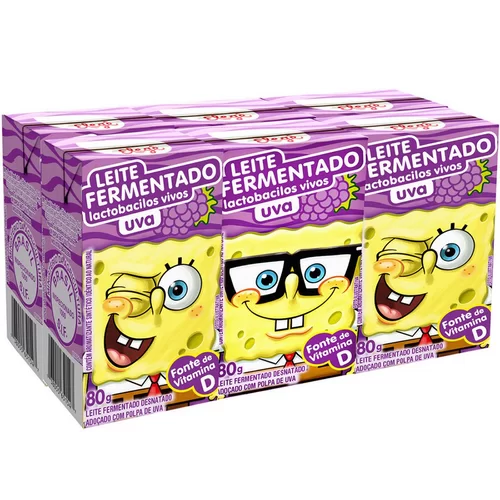 LEITE FERM BOB UVA 80G ELEGE