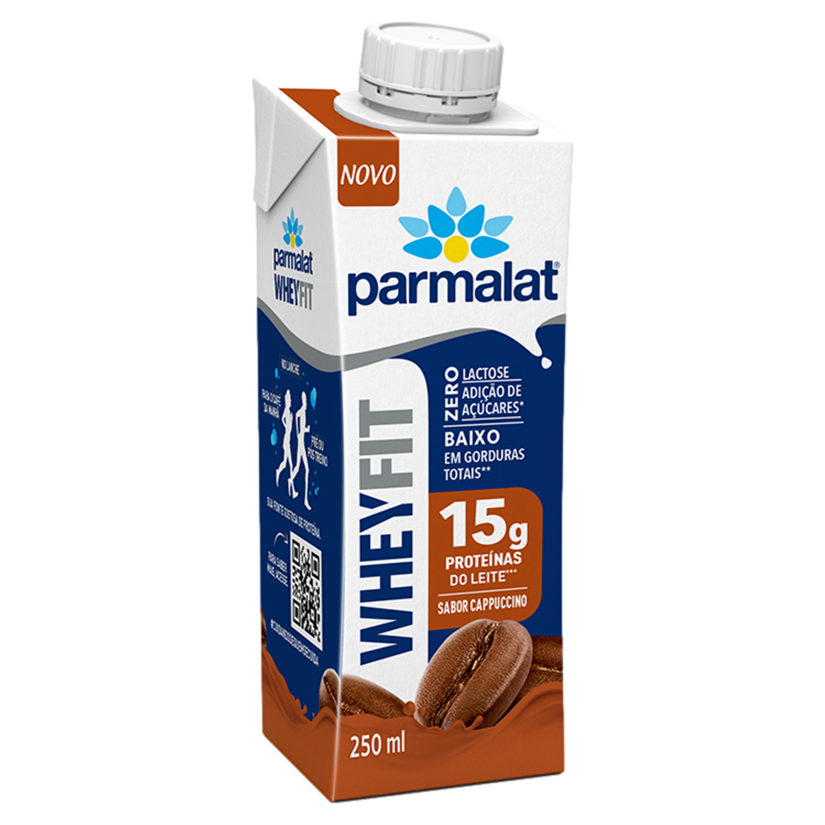 BEB LACTEA PARM WHEYFIT CAPPU 250ML TEU