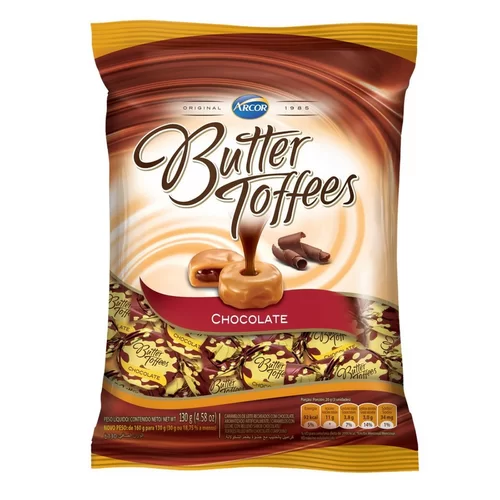 BALA BUTTER TOFFEE CHOCOLATE ARCOR 100G