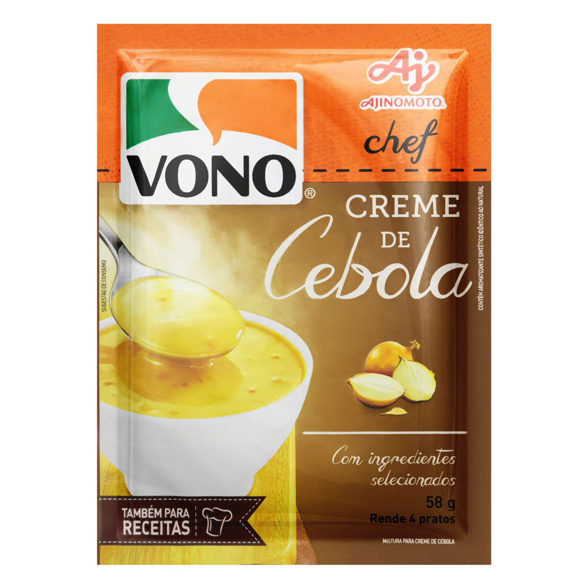 VONO CHEF CREME DE CEBOLA 58G