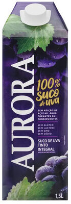 SUCO AURORA UVA INTEGRAL TINTO TP 1,5L