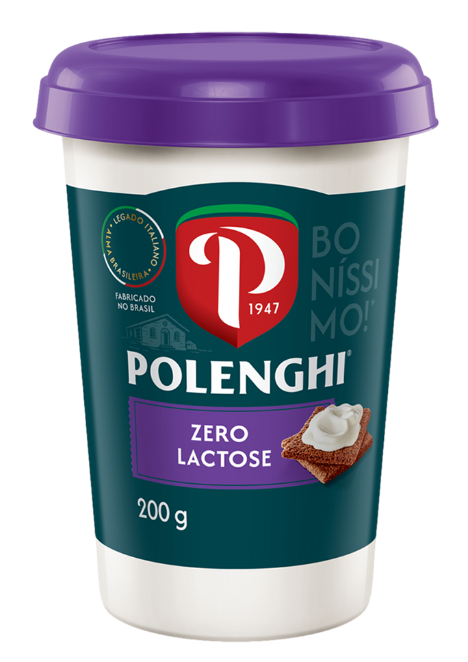 REQUEIJAO CREMOSO ZERO LACTOSE 200G.