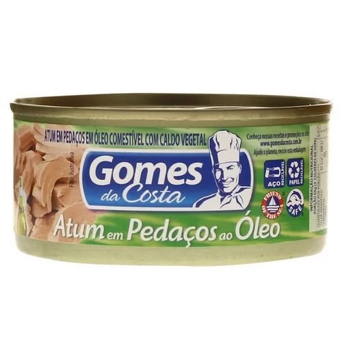 ATUM G.COSTA PEDACOS OLEO 140G