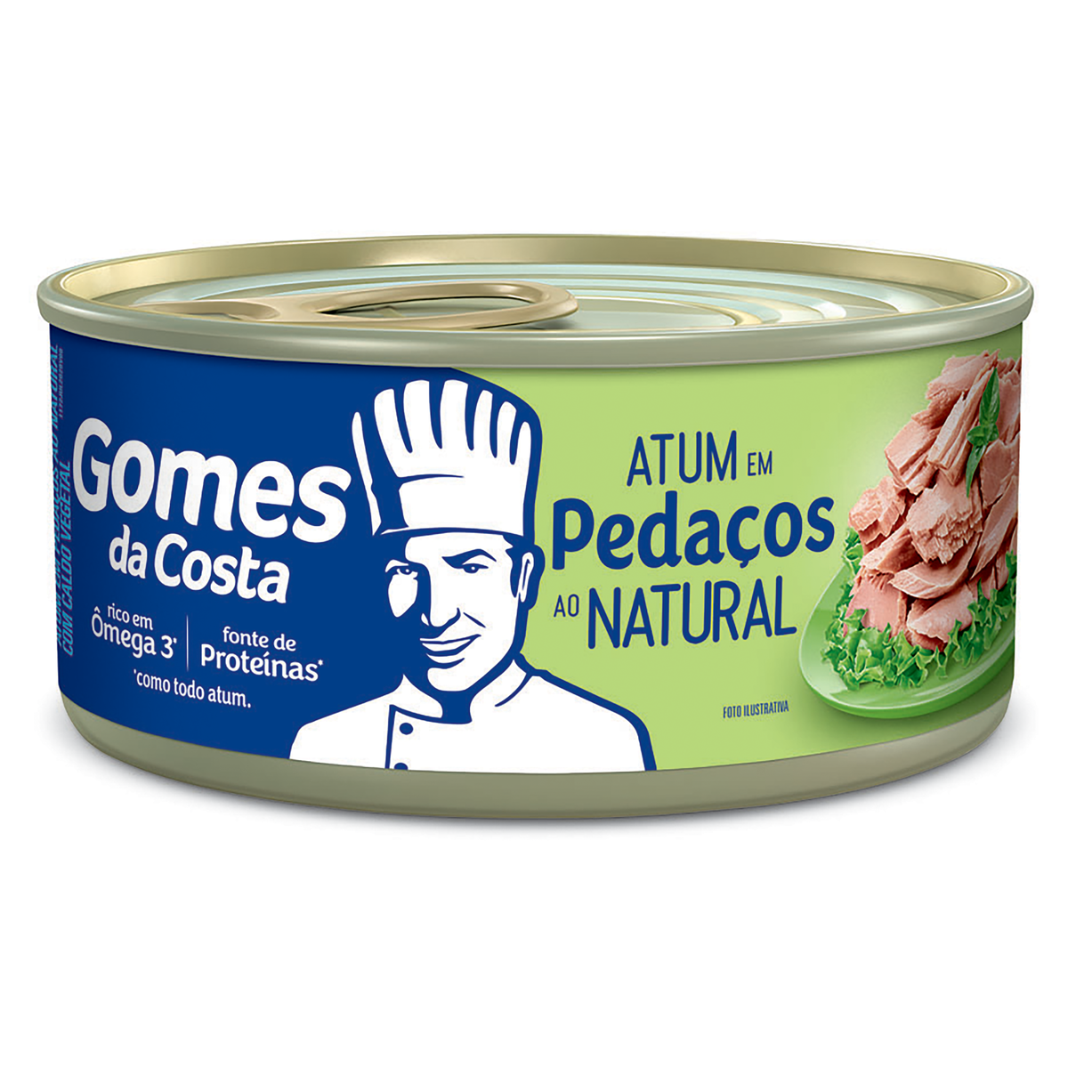 ATUM G.COSTA PEDACOS NATURAL 140G
