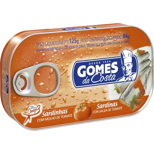 SARDINHA C/ MOL. TOMATE GDC 125G