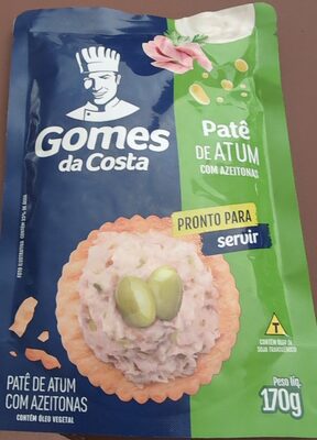 PATE DE ATUM COM AZEITONAS 170G GDC