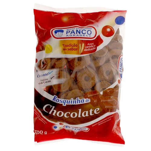 ROSQUINHA DE CHOCOLATE PANCO 500G