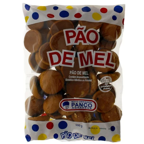 PAO DE MEL NATURAL 500G PANCO