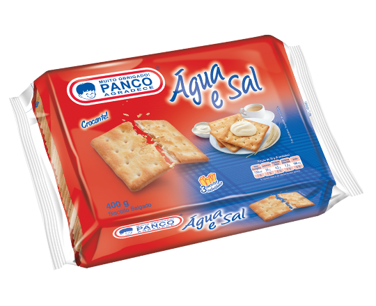 BISCOITO AGUA E SAL 400G PANCO