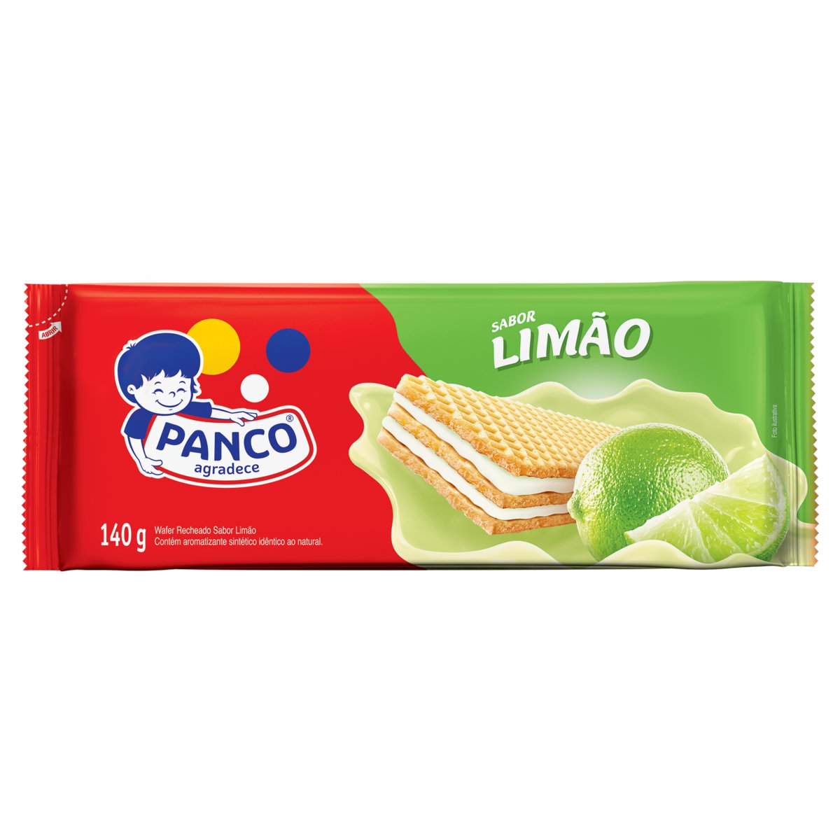 BISC. WAFER LIMAO PANCO 112G