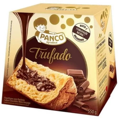 PANETTONE TRUFADO PANCO 550G