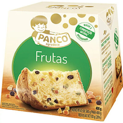 PANETTONE FRUTA PANCO 400G